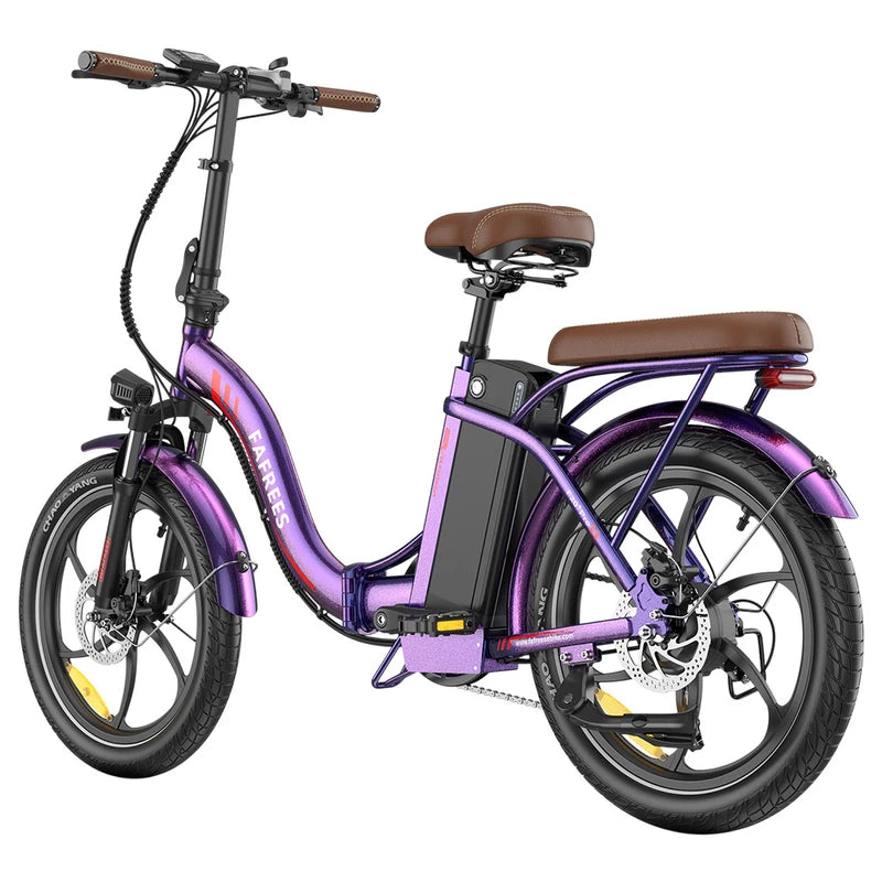 Fafrees F20+ Pro Electric Bike purple - elekset.com Fafrees F20+ Pro Electric Bike purple - elekset.com
